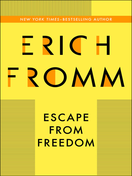 Title details for Escape from Freedom by Erich Fromm - Wait list